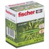 fischer Universaldübel UX Green 8x50 mm mit Rand für alle Baustoffe (40 Stück)