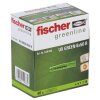 fischer Universaldübel UX Green 6x50 mm mit Rand für alle Baustoffe (40 Stück)