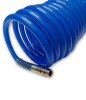 Spiralschlauch Druckluftschlauch 5 m 1/4" Gummi Kompressorschlauch Pressluftschlauch Druckluft Werkzeuge