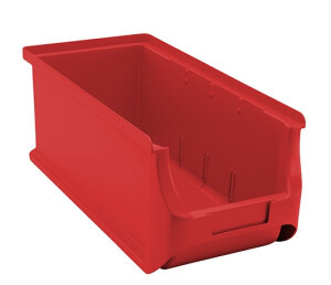 Allit ProfiPlus Box 3L rot Stapelsichtboxen Stapelkisten...