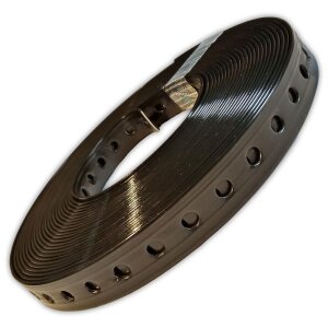 10 m Lochband Nagelband Montageband Befestigungsband...