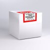 1000x Hygiene Siegel Aufkleber Etiketten quadratisch 52x52 mm 80 g/m²  für die Kennzeichnung von Hygieneartikeln im Versandhandel