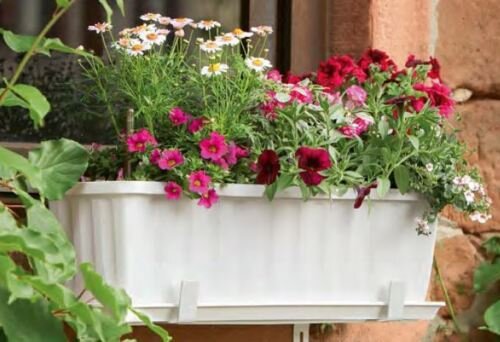 metall blumenkasten rost NEU !! Schublade Pflanztopf 35 cm breit aus Metall in Edelrost Blument  La  Casa