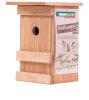 Windhager Vogelhaus Birdy Nistkasten Brutkasten Massivholz 17x17x24,5 cm