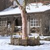Windhager Vliesmantel Thermovlies Pflanzenvlies Schutz Winter Kälte 200x500 cm beige