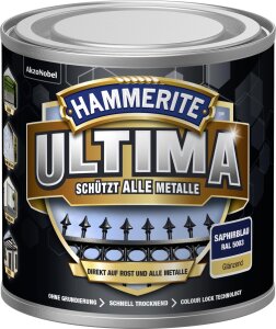 Hammerite ULTIMA Metallschutzlack Rostschutz 250 ml...