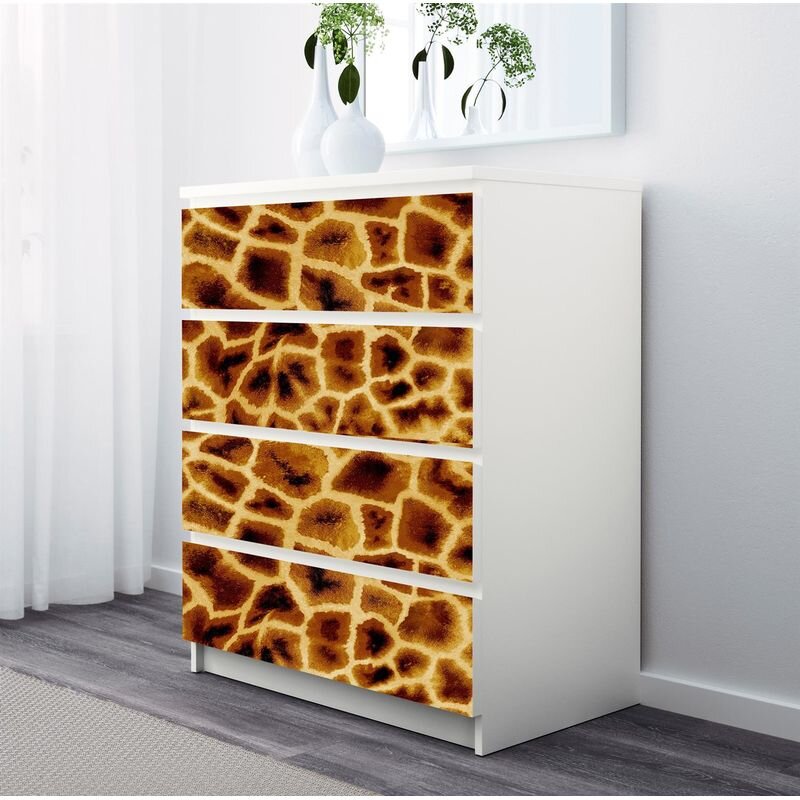 Selbstklebende Leoparden-Möbelfolie – 45 Cm X 200 Cm, Animal Print Deko Für Möbel & Türen. Einfach Anzubringen, In Modernem Wildlife-Design