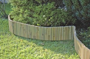 Windhager Beeteinfassung Bambus Beetumrandung Bambuszaun natur 120x30 cm
