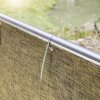 Windhager Balkonblende Sichtschutz Windschutz Plane AERIS 5x0,9 m braun
