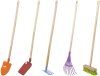 Windhager 5er Set Gartenwerkzeuge für Kinder Spielzeug Geräte Gartenarbeit