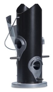 Windhager Vogelfutterhaus Saatmischung Futterstation Spender Silo 14x14x35 cm