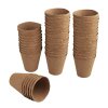 48x Windhager Anzuchttopf Pflanztopf Aussaattopf Ziehtopf Saattopf Ø 8 cm