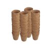 48x Windhager Anzuchttopf Pflanztopf Aussaattopf Ziehtopf Saattopf Ø 8 cm