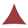 Windhager Sonnensegel Cannes D Sonnenschutz Garten Terrasse 3x3x3 m rot
