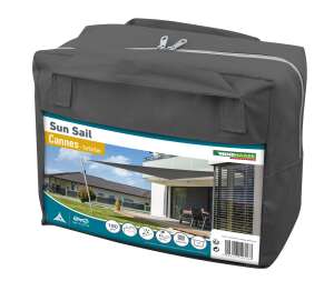 Windhager Sonnensegel Cannes D Sonnenschutz Garten Terrasse 5x5x5 m anthrazit