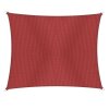 Windhager Sonnensegel Cannes R Sonnenschutz Garten Terrasse 3x2 m rot