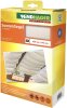 Windhager Sonnensegel Sonnenschutz Markise Garten Terrasse 420x140 cm weiß