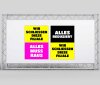20er-Set Räumungsverkauf Plakate DinA2 GESCHÄFTSAUFGABE Poster Wir schließen diese Filiale - Alles muss raus