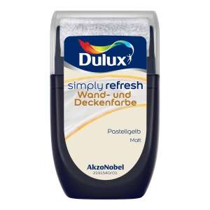 Dulux Simply Refresh Pastellgelb matt 30 ml Farbroller...