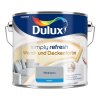 Dulux Simply Refresh Silbergrau matt 2,5 l Farbe Innen Wand Decke Zimmer Wohnung streichen