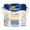 Dulux Simply Refresh Seidenbraun matt 2,5 l Farbe Innen Wand Decke Zimmer Wohnung streichen