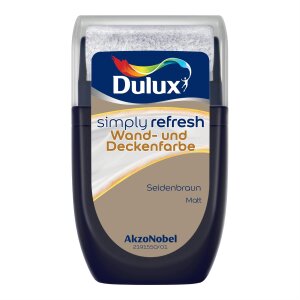 Dulux Simply Refresh Seidenbraun matt 30 ml Farbroller...