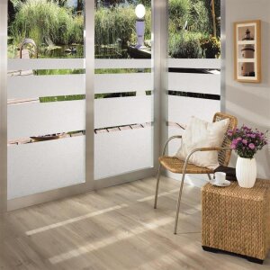 d-c-fix Klebefolie Milky Weiß Matt  Selbstklebende Fensterfolie Dekor 200 x 67,5 cm