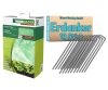 Pflanzenvlies Set klein Wachstumsvlies 10x1,5 m inkl. 10x Erdanker Gartenvlies Schutzfolie Supergrow