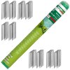 Pflanzenvlies Set groß Wachstumsvlies 25x2 m inkl. 50x Erdanker Gartenvlies Schutzfolie Supergrow