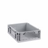 Allit ProfiPlus EuroStore L Sichtlagerkasten mit offener Front 400 x 300 mm Eurobehälter Eurobox Lagerkiste mit Sicht-/Entnahmeöffnung
