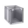 48x Allit ProfiPlus EuroStore L-432 Sichtlagerkasten mit offener Front Eurobehälter Eurobox Lagerkiste mit Sicht-/Entnahmeöffnung 400 x 300 x 320 mm
