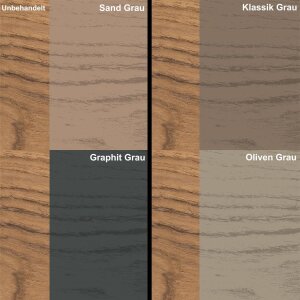 Xyladecor Gardenflairs Oliven Grau 1 l Außen...