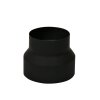 KaminoFlam Ofenrohr Schwarz Reduzierung Adapter Ausgleich Ø 13/15 cm