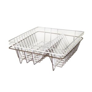 Axentia Geschirrabtropfkorb Geschirrabtropfer Abtropfgestell Metall 35x9,5x34 cm Schwarz 250011