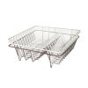 Axentia Geschirrabtropfkorb Geschirrabtropfer Abtropfgestell Metall 35x9,5x34 cm Schwarz 250011