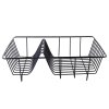 Axentia Geschirrabtropfkorb Geschirrabtropfer Abtropfgestell Metall 35x9,5x34 cm Schwarz 250011