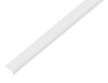 ALBERTS Abschlussprofil Kunststoff weiß 1000x19x7 mm Materialstärke 1 mm