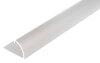ALBERTS Abschlussprofil Aluminium silberfarbig eloxiert 1000x24,5x13,5 mm lichte Höhe 9 mm