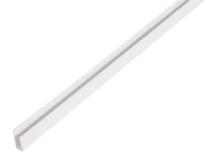 ALBERTS Abschlussprofil PVC-U weiß 1000x14x6 mm...