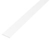 ALBERTS Flachprofil Aluminium weiß kunststoffbeschichtet RAL 9016 1000x30x2 mm Materialstärke 2 mm