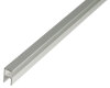 ALBERTS Eckprofil Aluminium silberfarbig eloxiert 1000x12,9x24 mm Materialstärke 1,5 mm lichte Breite 9,9 mm