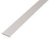 ALBERTS Flachprofil Aluminium silberfarbig eloxiert 1000x25x2 mm Materialstärke 2 mm
