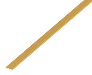 ALBERTS Flachprofil Messing 1000x7x2,5 mm...