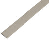 ALBERTS Flachprofil Aluminium edelstahldesign dunkel 1000x25x2 mm Materialstärke 2 mm