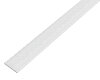 ALBERTS Flachprofil Aluminium edelstahldesign hell 1000x25x2 mm Materialstärke 2 mm