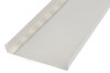 ALBERTS Glattblech Aluminium natur 1000x130x18 mm