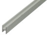 ALBERTS H-Profil Aluminium silberfarbig eloxiert 1000x13,5x22 mm Materialstärke 1,5 mm lichte Breite 10 mm