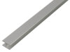 ALBERTS H-Profil Aluminium silberfarbig eloxiert 1000x15,9x30 mm Materialstärke 1,8 mm lichte Breite 15,9 mm