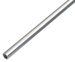 ALBERTS Rundrohr Aluminium chromdesign 1000x15x15 mm...