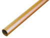 ALBERTS Rundrohr Messing 1000x8x8 mm Materialstärke 0,5 mm Ø 8 mm